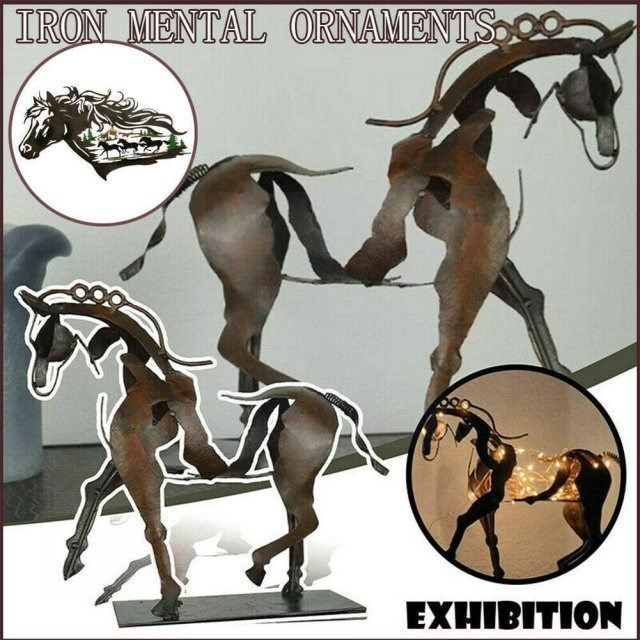 wrought iron metal decoration crafts holiday home living ani