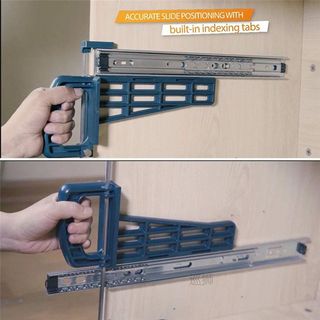 Universal Magnetic Drawer Slide Jig Cabinet Drawer Mounting