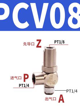 新款亚德客PCV诱导止回阀PCV06F PCV08 PCV10F PCV15F包邮