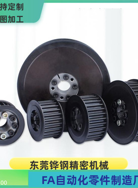 PTLM PTLG26 30 34 40 48P5M250-E免键高扭矩同步带轮 替代米思米