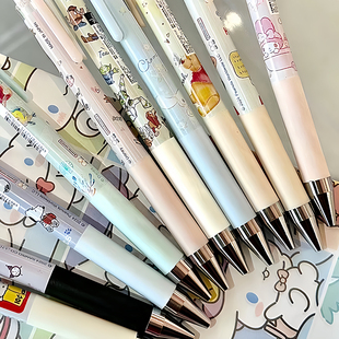 现货新款百乐juice up果汁黑笔三丽鸥迪士尼联名中性笔库洛米噗噗