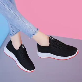 透气女运动鞋 夏季 买一送一新春款 网面休闲平底小白鞋 亏本冲量