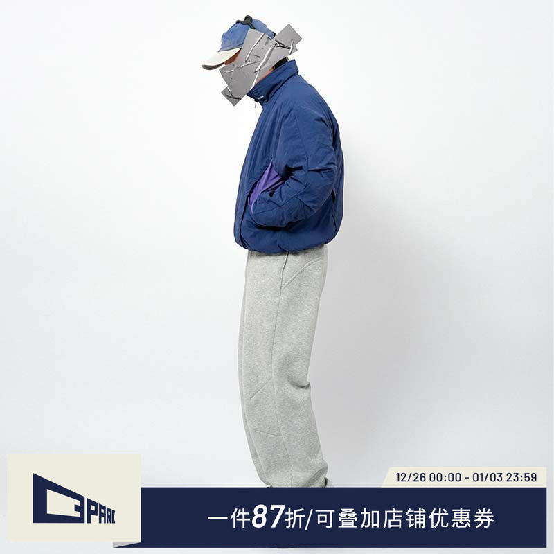 O3PARK休闲运动裤宽松弯刀裤卫裤