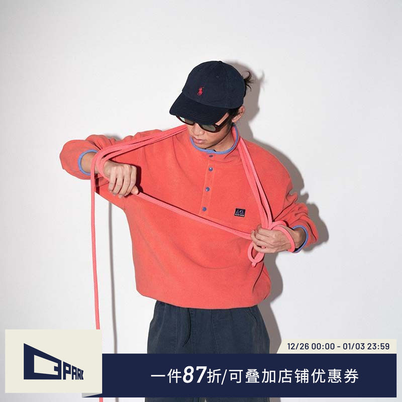 O3PARK户外摇粒绒卫衣