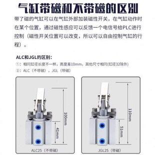 2532405063ALC气动模具夹具摇横臂压紧夹紧气缸 杠杆气缸JGL