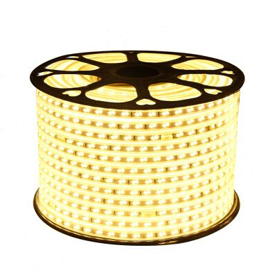 led灯带三色客厅智L能变色装饰吊顶220V卧室P长R条天花防水光带家