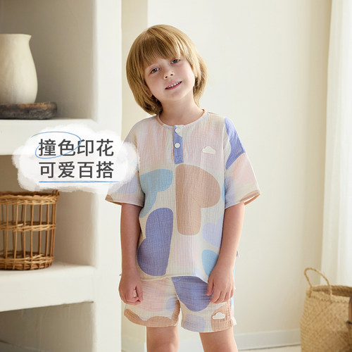 PetiteRevery儿童短袖T恤短裤夏
