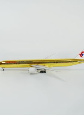 1/400中国东方航空 B777-300ER B-2001 电镀金属飞机模型