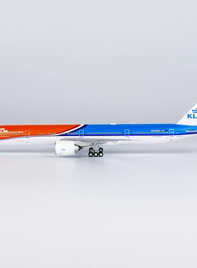 新品 NG 73040 荷兰皇家航空 B777-300ER PH-BVA 橙色骄傲 1:400