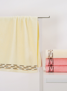 钟牌414洁馨全棉抗菌毛巾3条装 吸水洗脸巾柔软舒适面巾印花01543