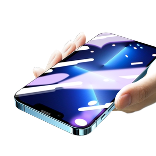 适用苹果14无孔膜iphone13promax钢化膜12手机膜14pro无孔11max听筒x防尘网xr超清xs萍果pormas口ip喇叭防尘p