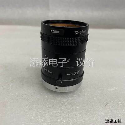 议价远建 -1236ZM 12-36MM 1:2.8 2/3 工业变焦C口镜头 实拍