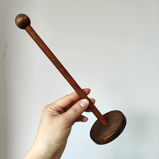 大肠发圈实木头绳收纳展示架皮筋桌面直立式头花置物架手串手链架