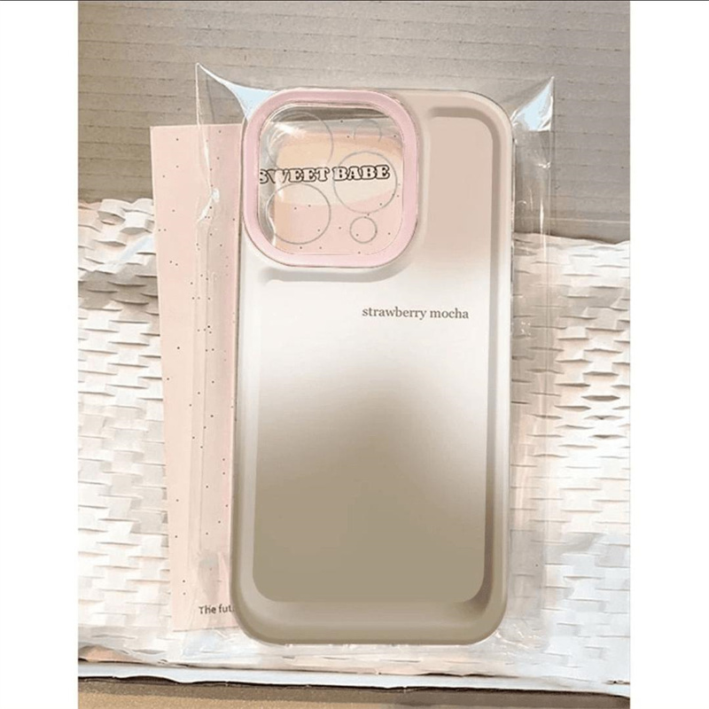 三色渐变晕染适用苹果17promax太空手机壳透明iPhone16/15/14/13pro/11华为P70vivo小米15oppo硅胶防摔保护套