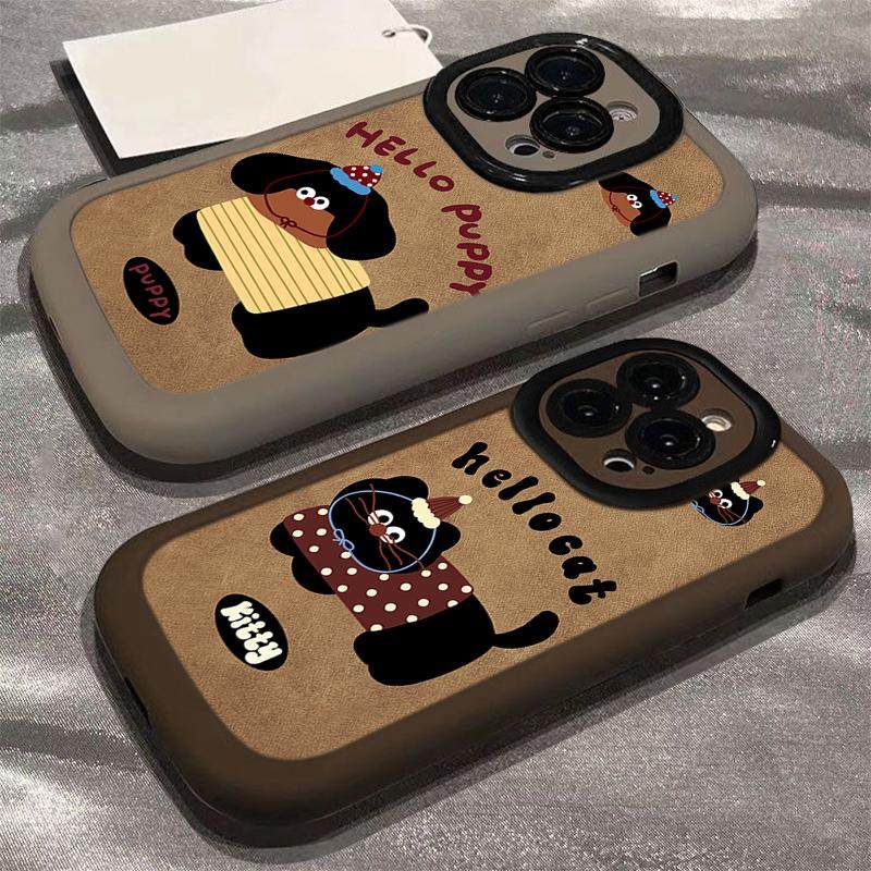 生日帽小狗红裳小猫适用苹果17promax泡芙手机壳17/16/15/14plus可爱卡通新款iPhone17pro/16/15/14/13/12/11,3C数码配件,手机保护套/壳,淘宝优惠券,粉丝福利购,淘宝优惠卷