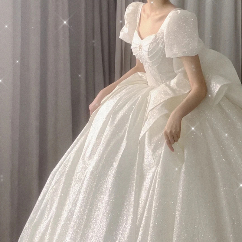  White pregnant woman's trailer (unproving single wedding dress)+L   + $14.14 