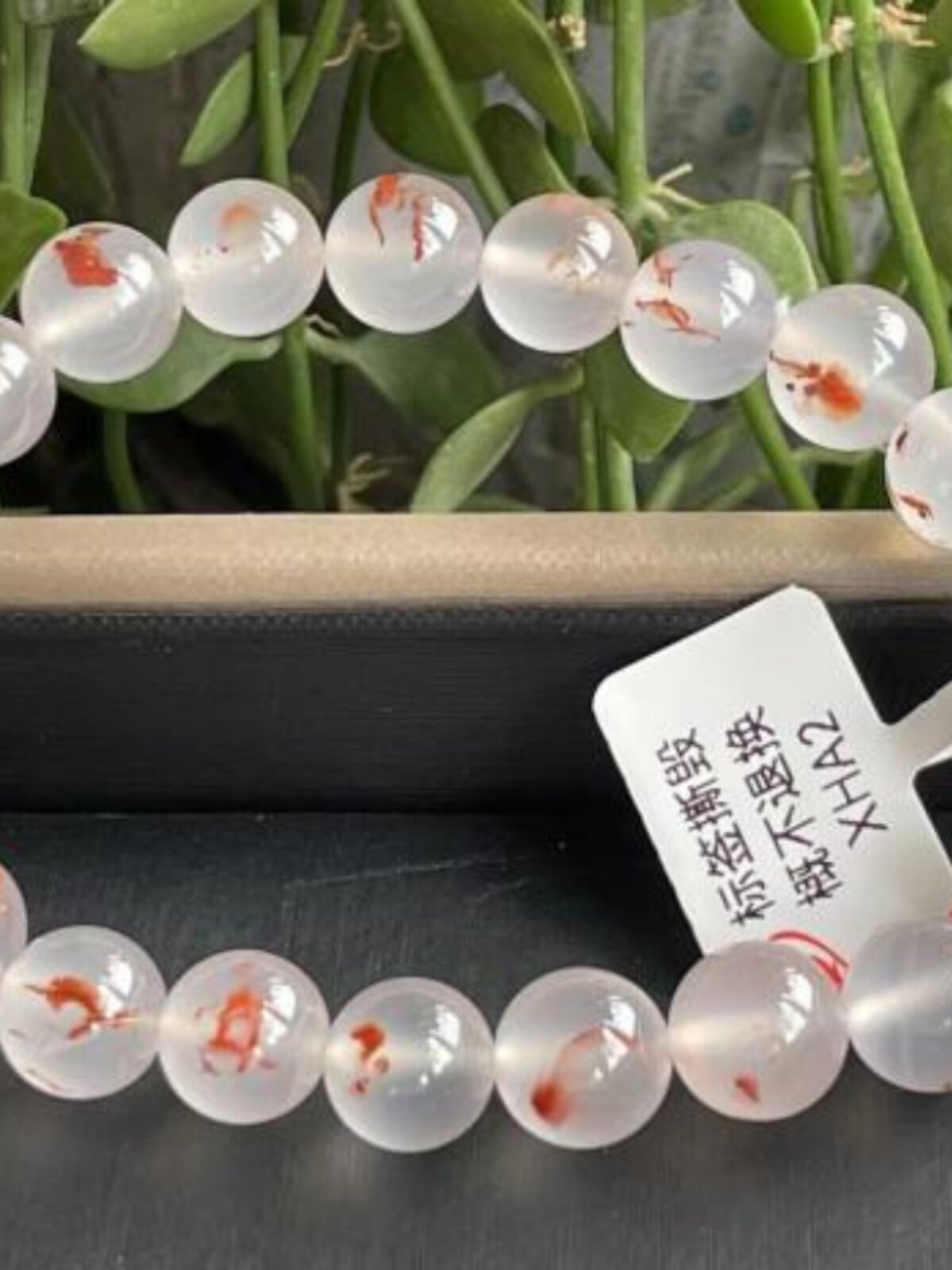 SICHUAN LIANGSHAN JIUKOU ICE FLOATING FLOWER NANHONG PLAIN CIRCLE 남성용 및 여성용 싱글 서클 팔찌 항목 1개 및 사진 1개 실제 촬영의 진품 보장