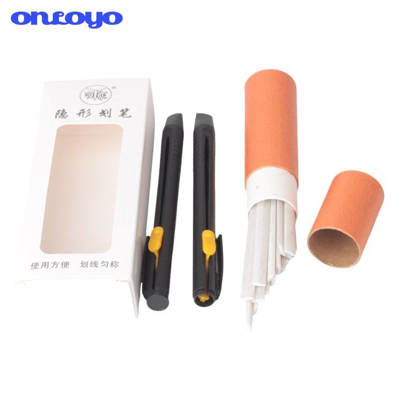 画粉笔高温消失划粉片服装裁缝隐形划粉免削粉笔伸缩替换蜡质笔芯