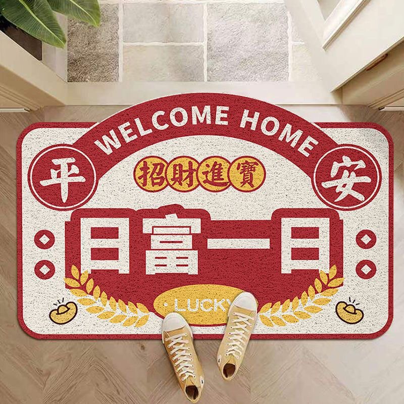 入户门地垫可裁剪pvc玄关丝圈防滑耐脏进门脚垫除尘蹭土地毯门垫使用感如何?