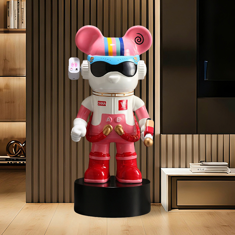 网红宇航员大型落地音箱摆件