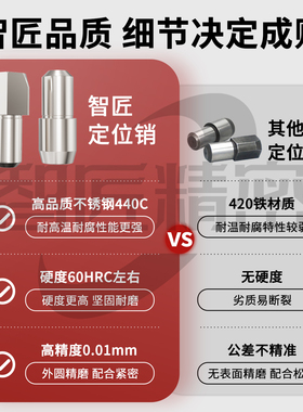 定位销钉BLY01 21-D5 D6 D8 D10-L15 L20 L25 L30 L35 锥角圆型加