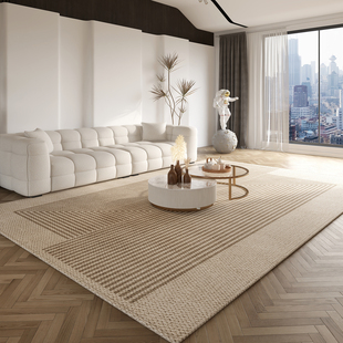 地毯客厅2025新款轻奢高级感免洗可擦洗卧室地垫大面积全铺床边毯