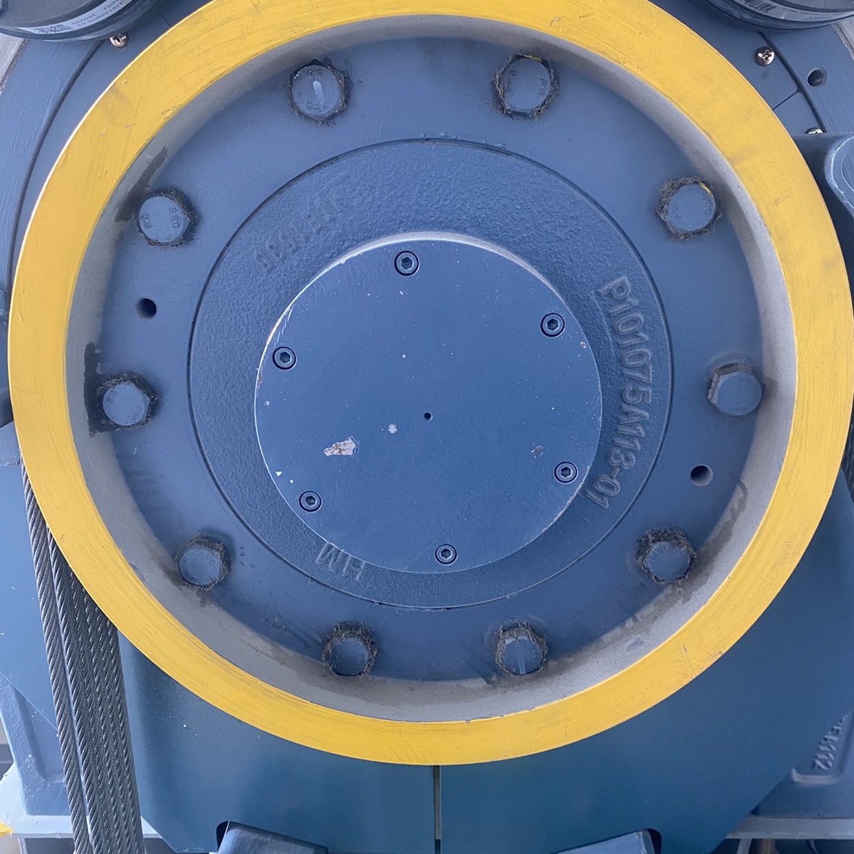 适用于三苓电梯ZPML主机轮400*6*8/ZPMLJ117B电梯主机曳引轮配件