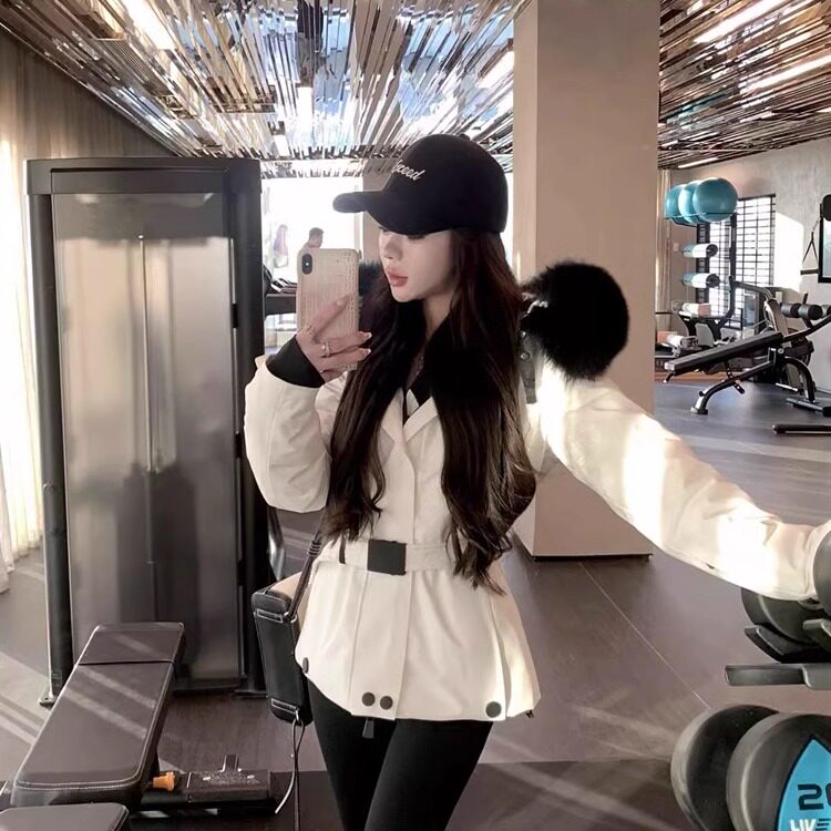 white down jacket with fur col - Taobao product photo 4