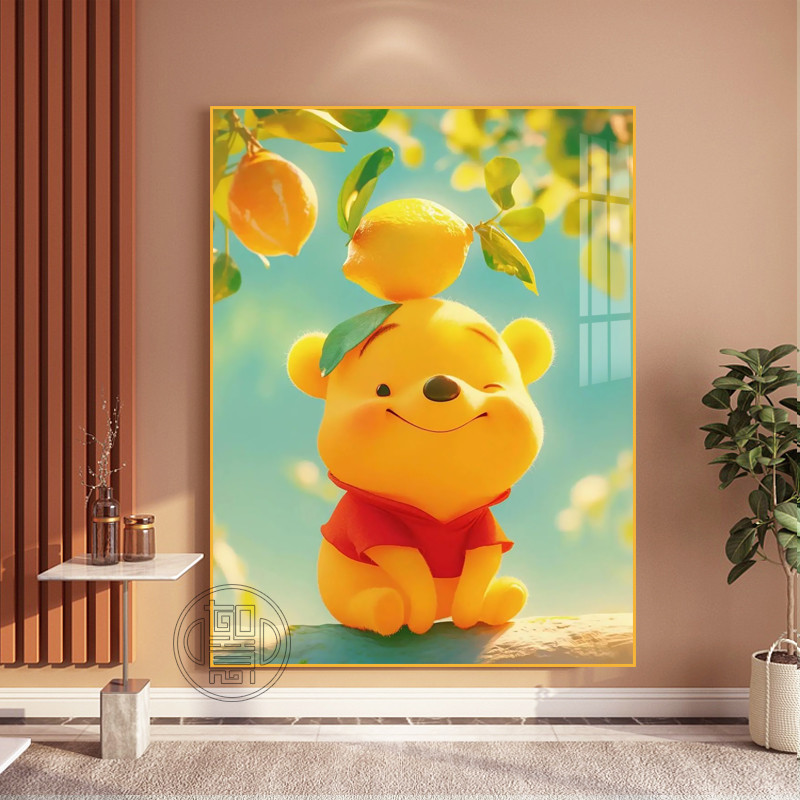 钻石画满钻维尼小熊点钻画