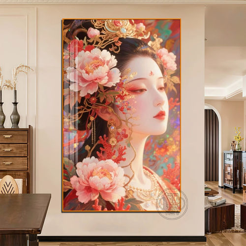 中国风古典人物钻石画满钻新款