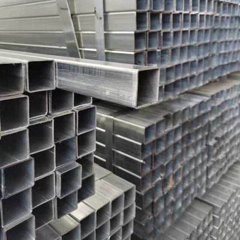 热浸镀锌方管幕墙镀锌管方管铁管矩形管黑方管钢管q235空心方管扁
