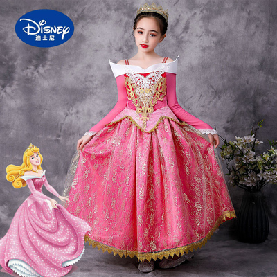 迪士尼女童装睡美人电影同款