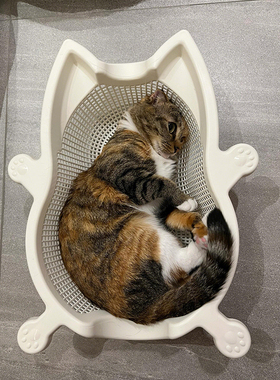菜篮子猫窝四季通用夏季透气防潮猫床创意猫咪睡觉垫子宠物用品