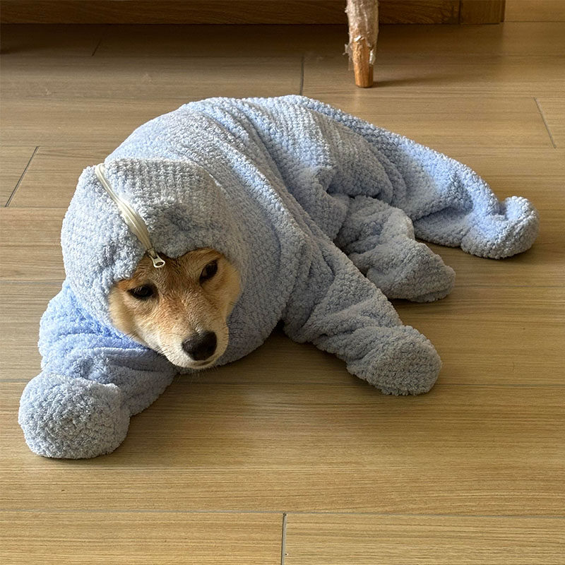 宠物狗狗浴巾猫咪洗澡擦干神器