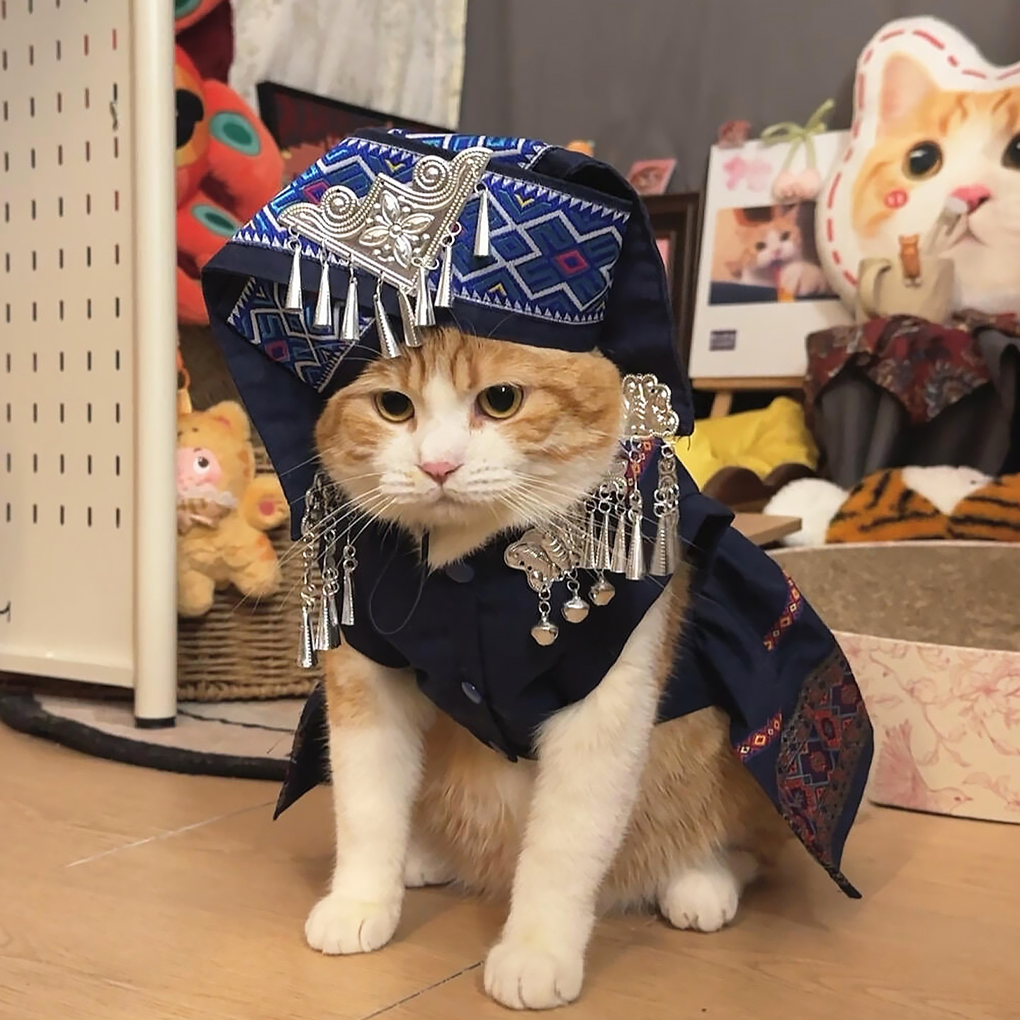 宠物民族服饰！精致独特不撞衫！