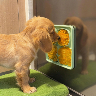 狗狗慢食碗吸盘狗舔垫防噎硅胶舔舔盘猫咪舔食垫缓食垫宠物食具