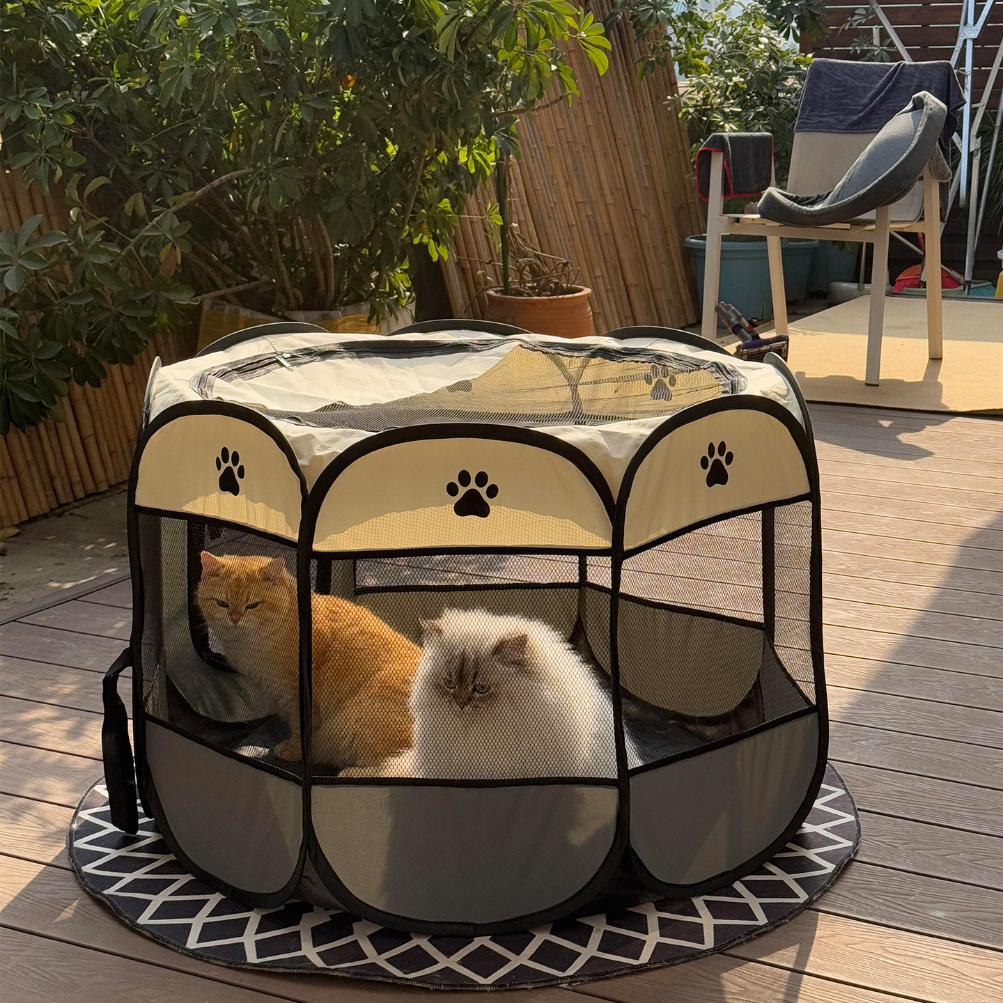 八角宠物围栏猫笼子家用室内猫窝产房小型犬狗笼可折叠式狗狗帐篷,宠物/宠物食品及用品,猫笼子/猫别墅,淘宝优惠券,粉丝福利购,淘宝优惠卷