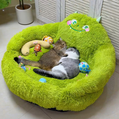 【宠物过冬好物】长毛绒宠物窝