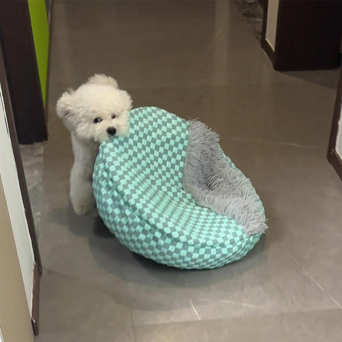 贝壳猫窝保暖封闭式安全感宠物窝