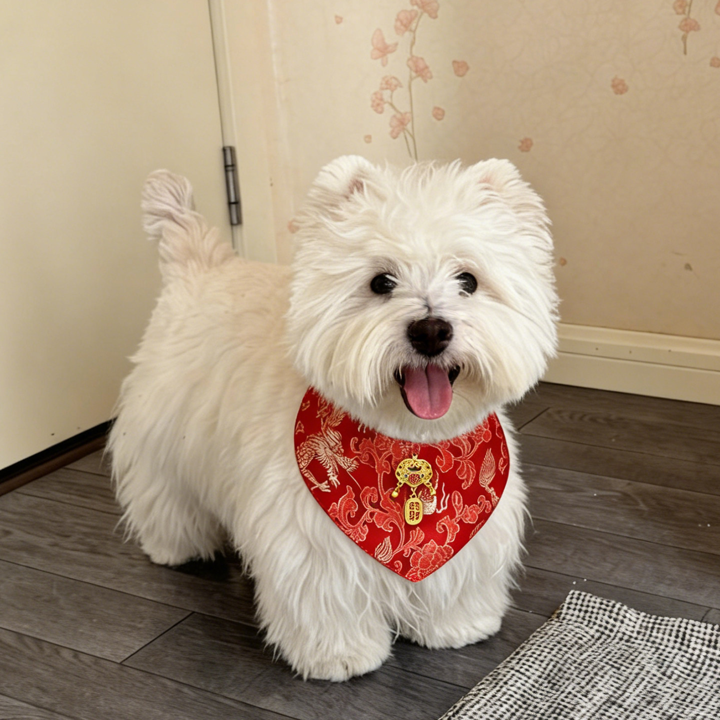 宠物新年围脖口水巾可爱小配饰拜年猫咪狗狗围巾过年红色喜庆围兜,宠物/宠物食品及用品,围巾/口水巾,淘宝优惠券,粉丝福利购,淘宝优惠卷