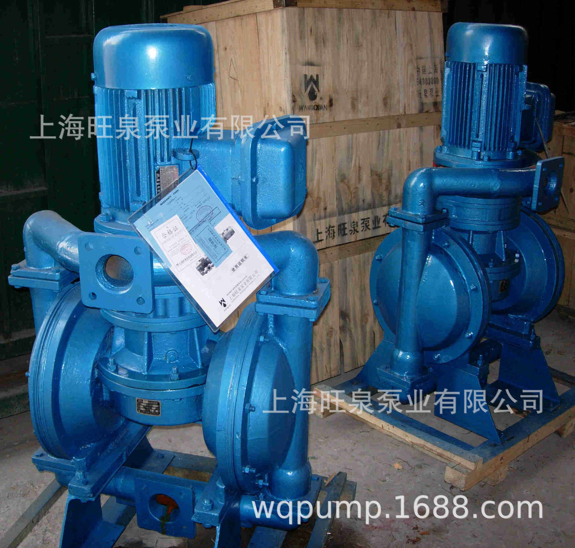 上海旺泉dby-100不锈钢电动隔膜泵,大型立式隔膜泵,大型隔膜泵