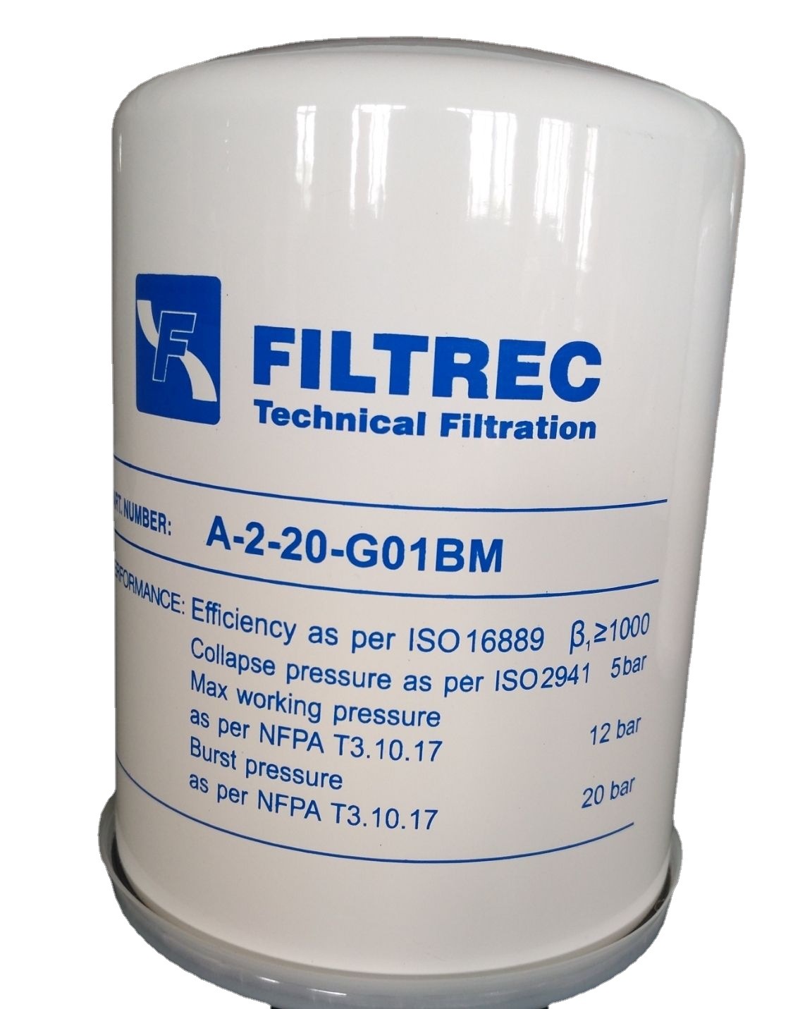 库存意大利FILTREC 管式滤芯A220G06BM， 10微米A220G01BM