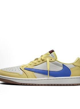 NIKE Air Jordan 1 AJ1 Travis Scott TS 黑棕倒钩DM7866-202