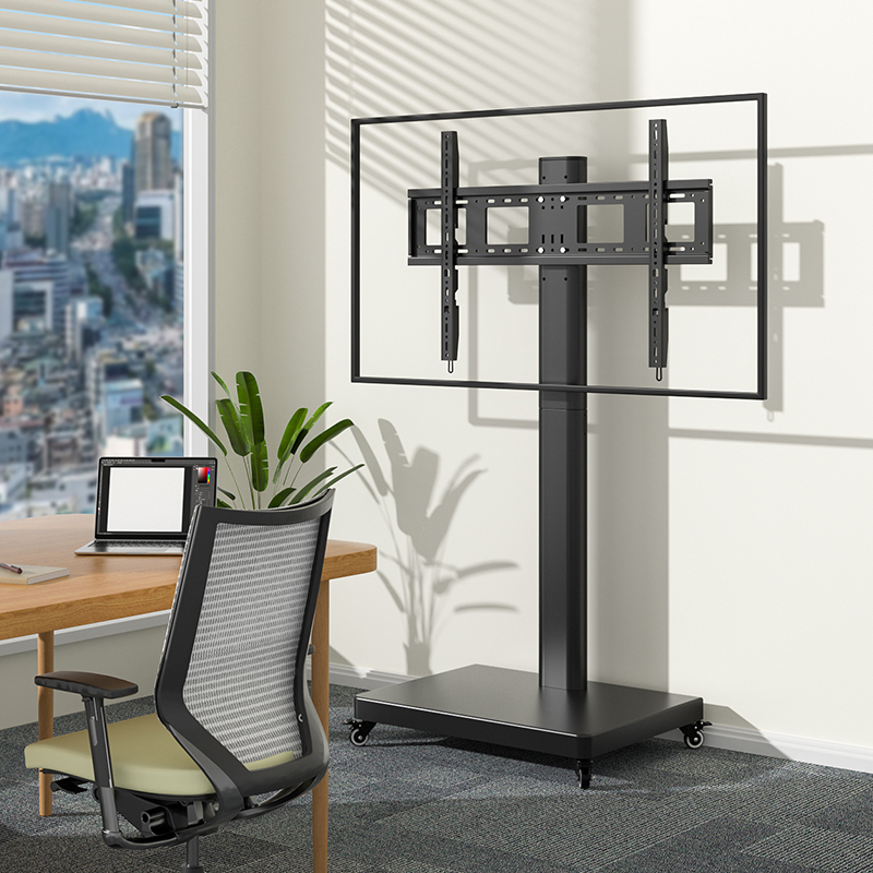 大屏电视机落地可移动支架推车