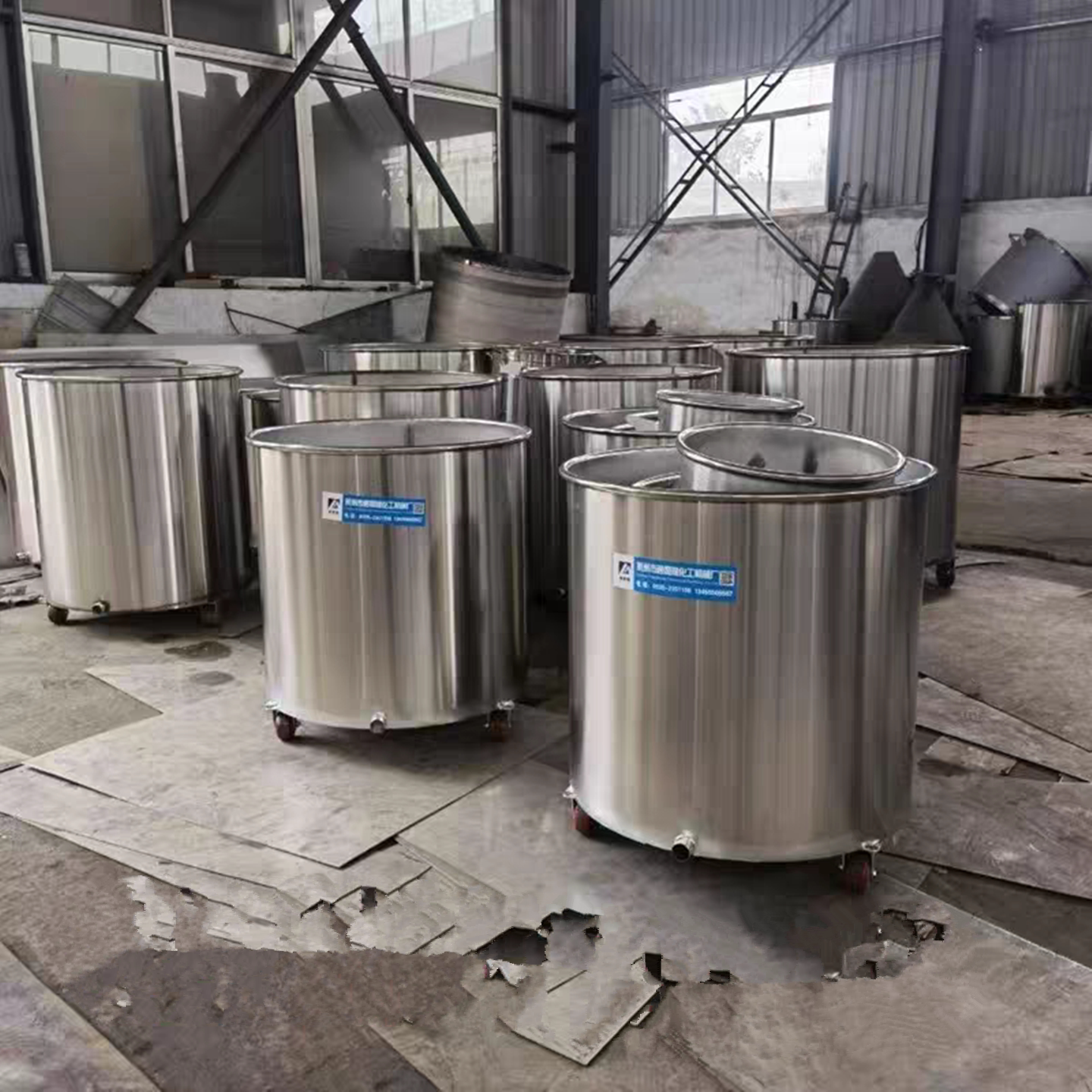 定做不锈钢圆桶不锈钢罐储水桶酒罐水箱容器密封罐来图加工304