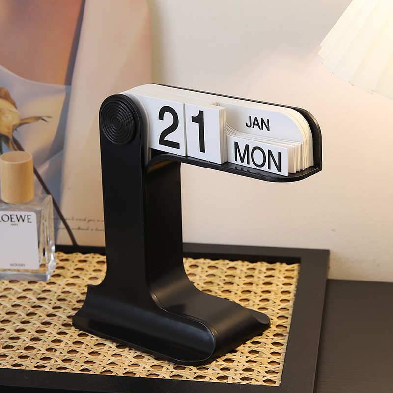 日历翻页台历创意桌面摆件简约现代客厅家居装饰品房间改造小物件