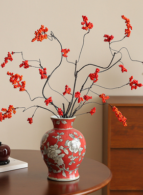 乔迁之喜新居氛围布置装饰发财果花束摆件新家氛围感好物客厅装饰