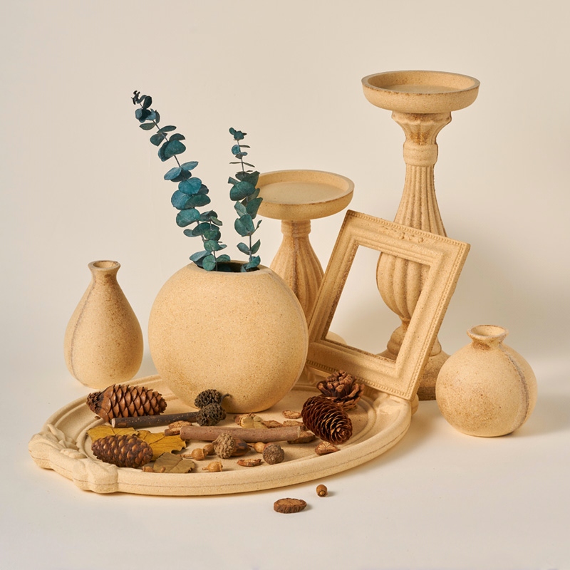 高级感木质托盘产品摆拍ins风