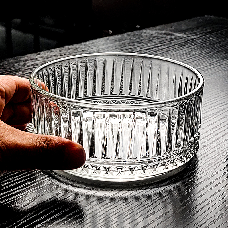 2025新款玻璃碗水果盘小碟子精致果盘糖果盒器皿容器高颜值高级感