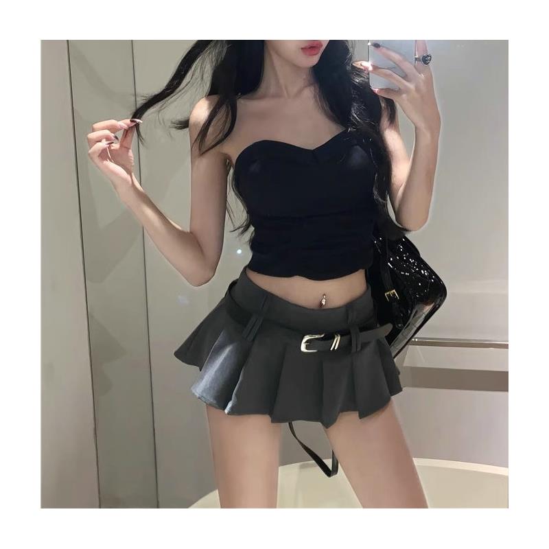 2025美式高腰小个子半身